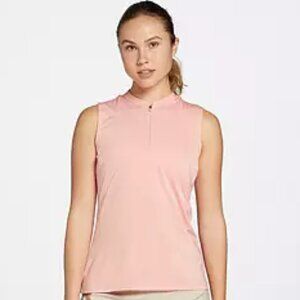 Women's Walter Hagen 1/4 Zip Sleeveless Golf Polo - Rose Thorn - XXL - NWT